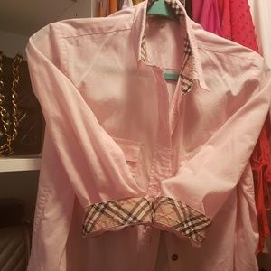 Large Burberry Pink Shirt